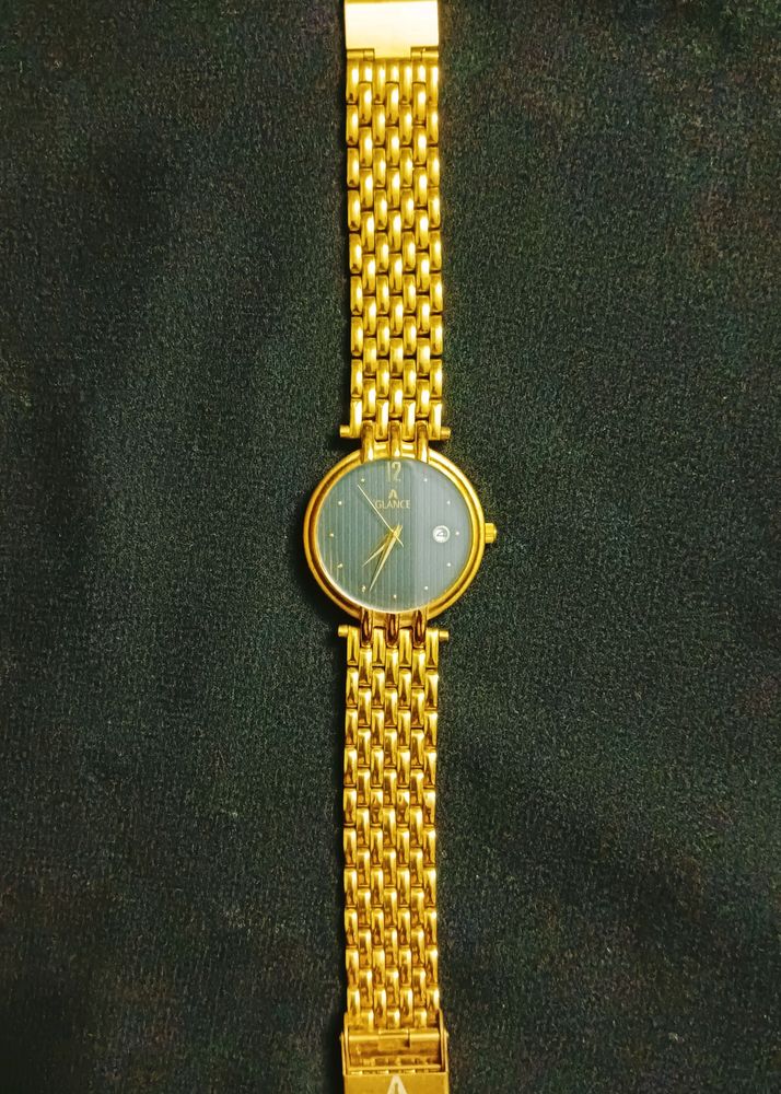 GLANCE GOLD WATCH