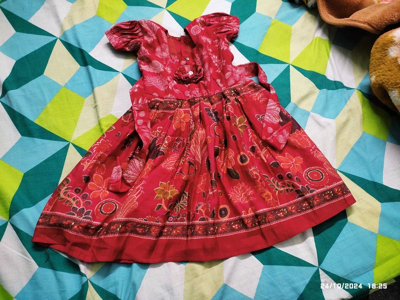 Beautiful Printed Frock For 499/-