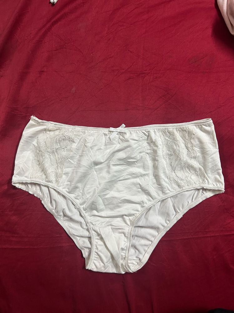 White Lace Briefs