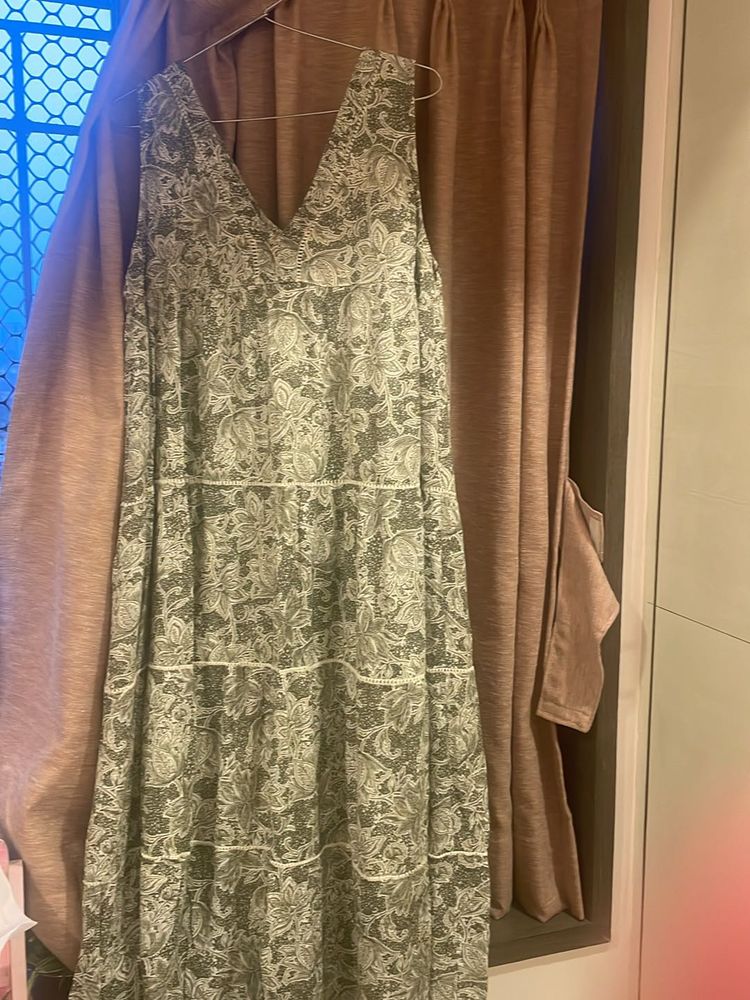 Boho Tiered Floral Print Maxi Dress