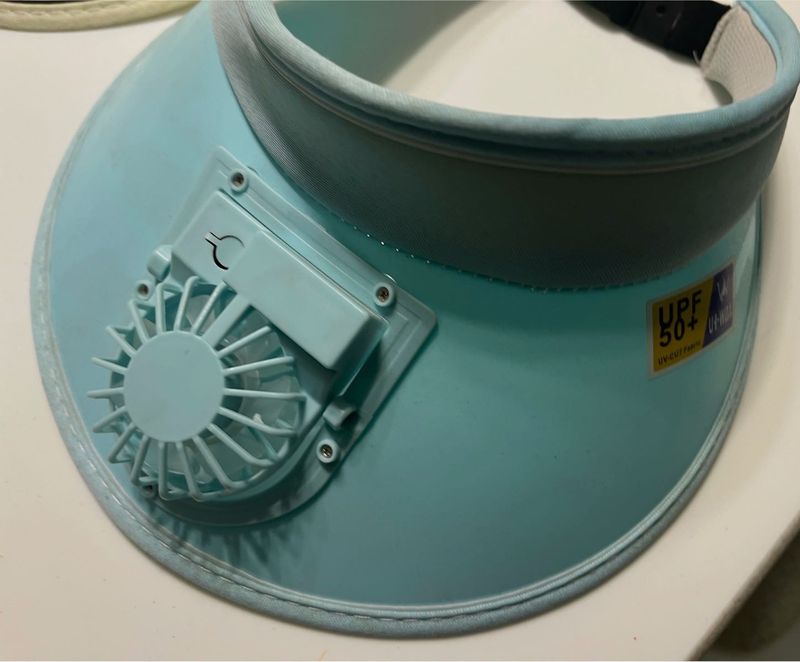 Combo Sun Hat With Fan (rechargeable)