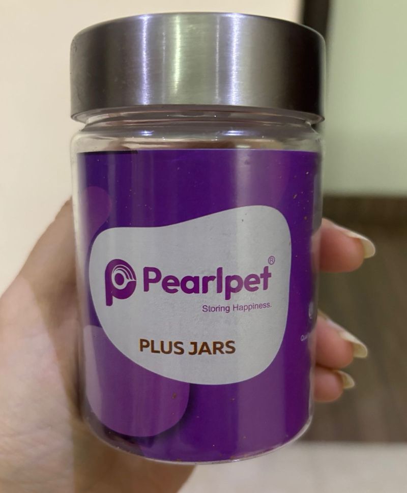 Pearlpet Storage Small Jars/Containers (Set Of 3)
