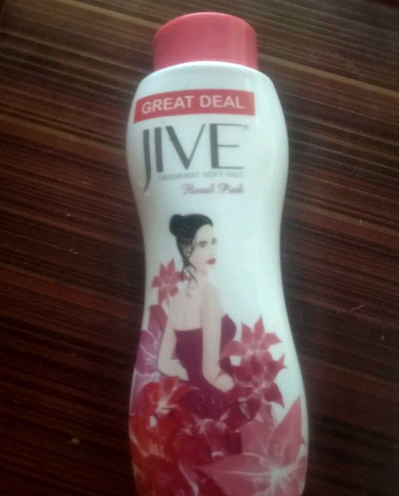 Jive Floral Pink Talc Powder