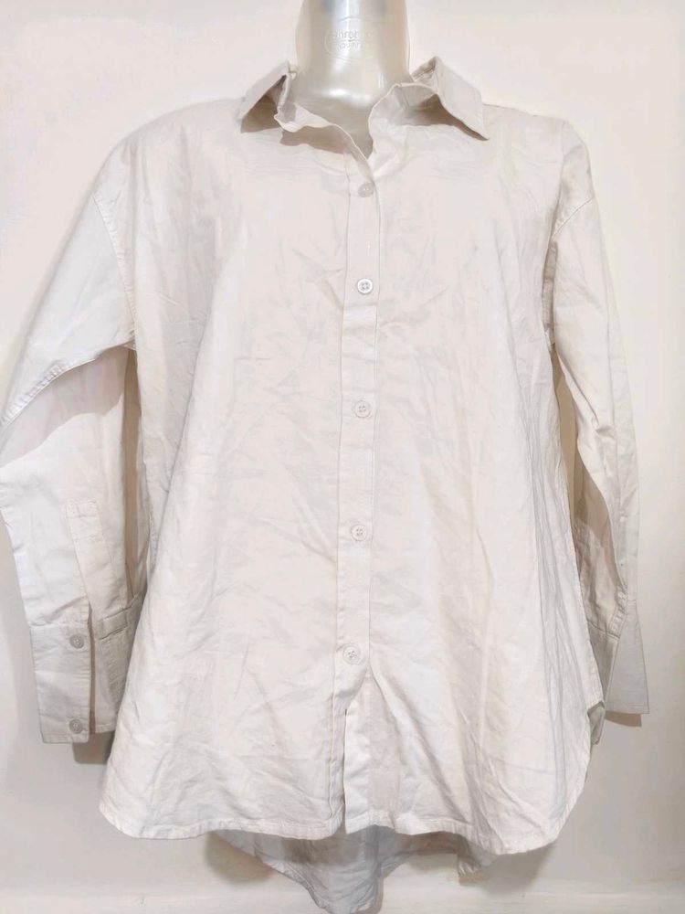 🎄Buy 1, Get 1 Free🎁White Button-Down Shirt