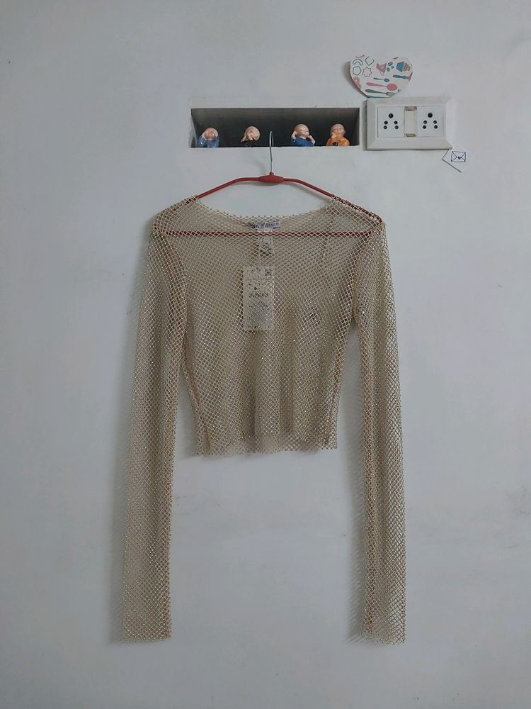 ZARA Net Top