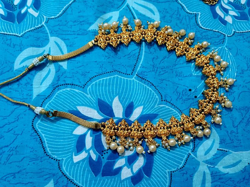 Laxmi Devi|| Artificial Pearl Kamarbandh/Mala