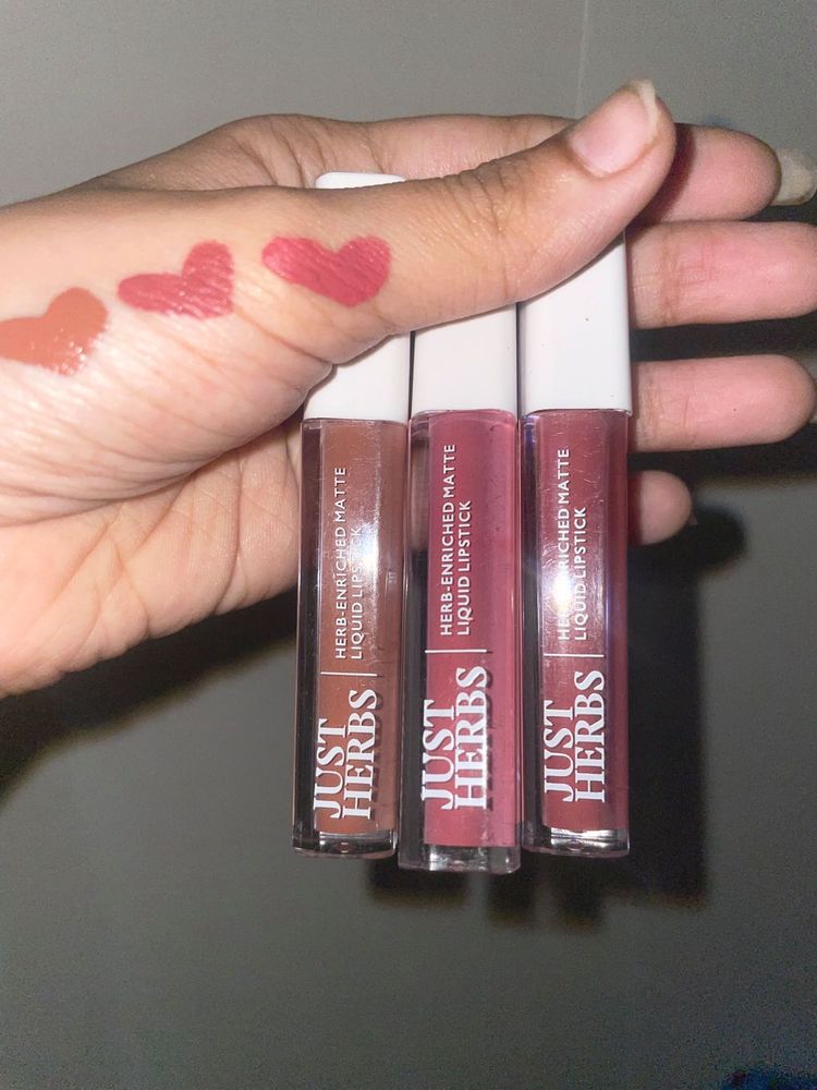Just Herbs Liquid Lipstick Set