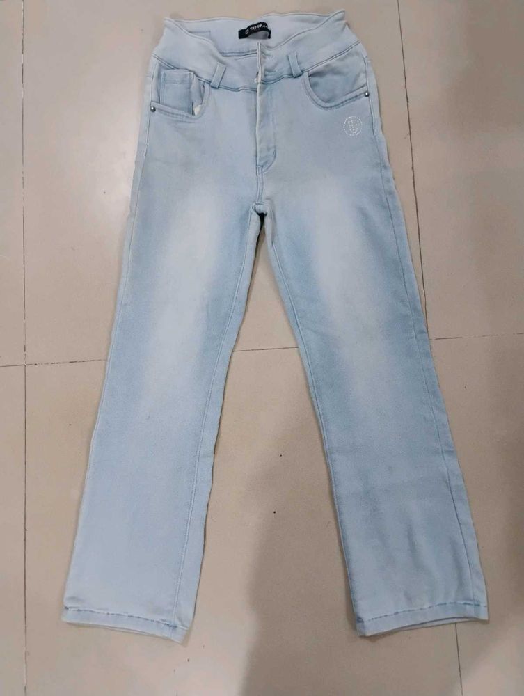 Light Wash Denim Jeans
