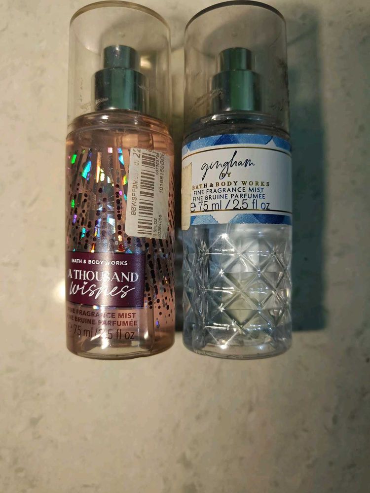 Bath And Body Works Mists