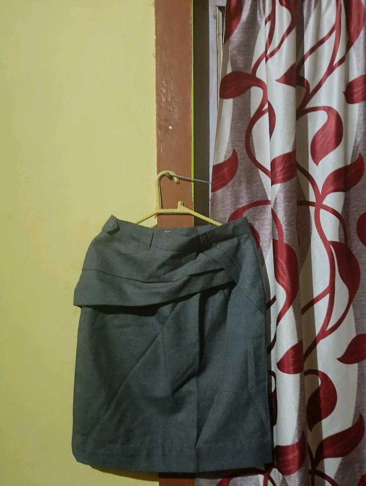 Gray Skirt