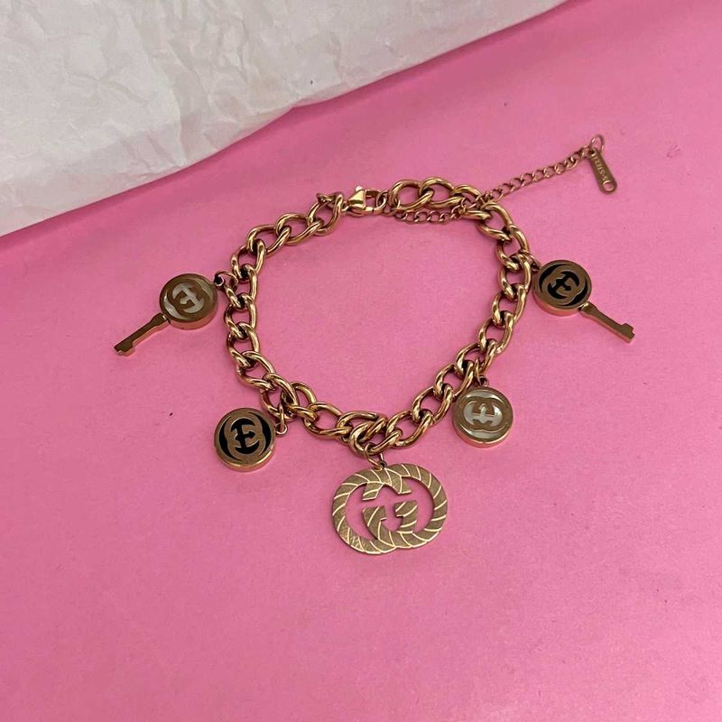 Thick Chain Rosegold Bracelets