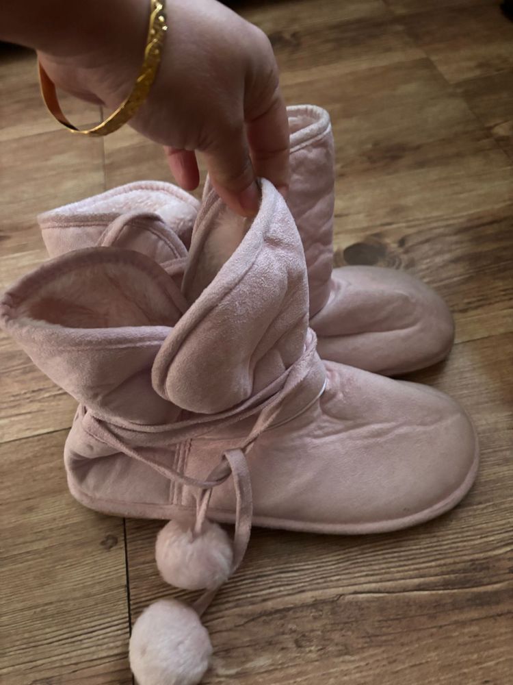 Fur Slipper Boots
