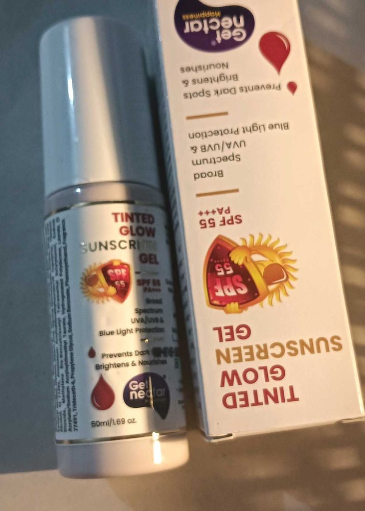 Gel Nectar Tinted Glow Sunscreen SPF 55