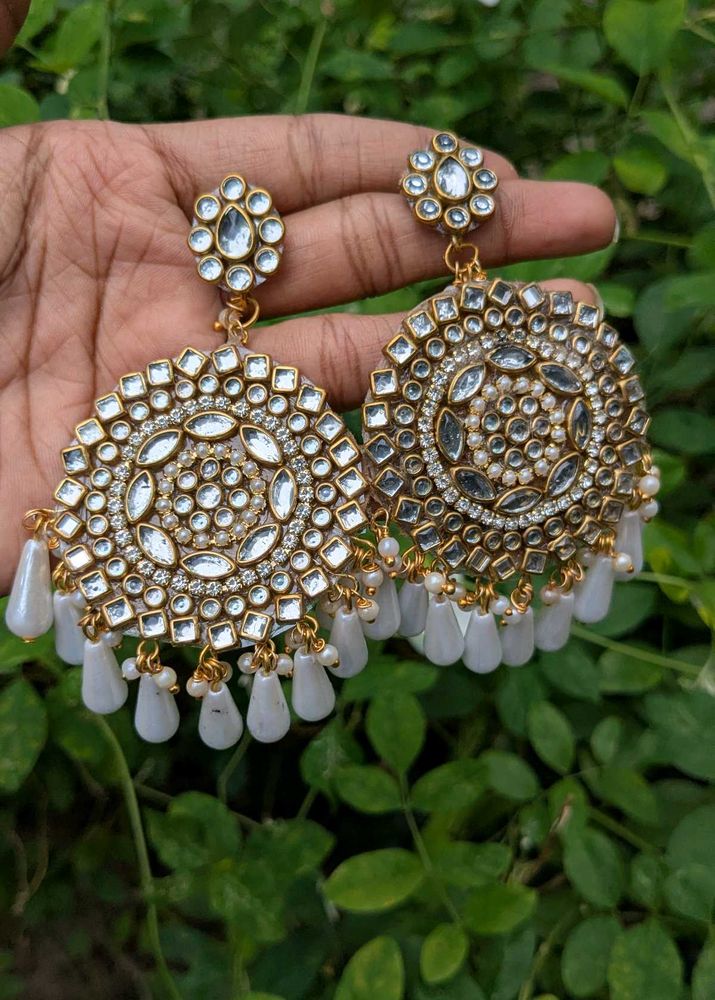 party look Kundan Earrings