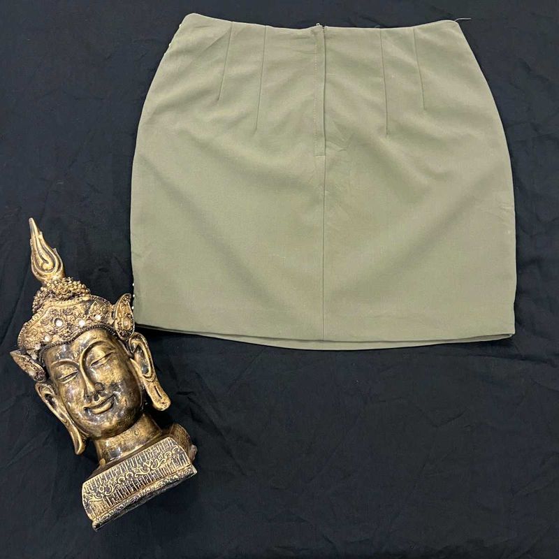 Olive Mini Skirt