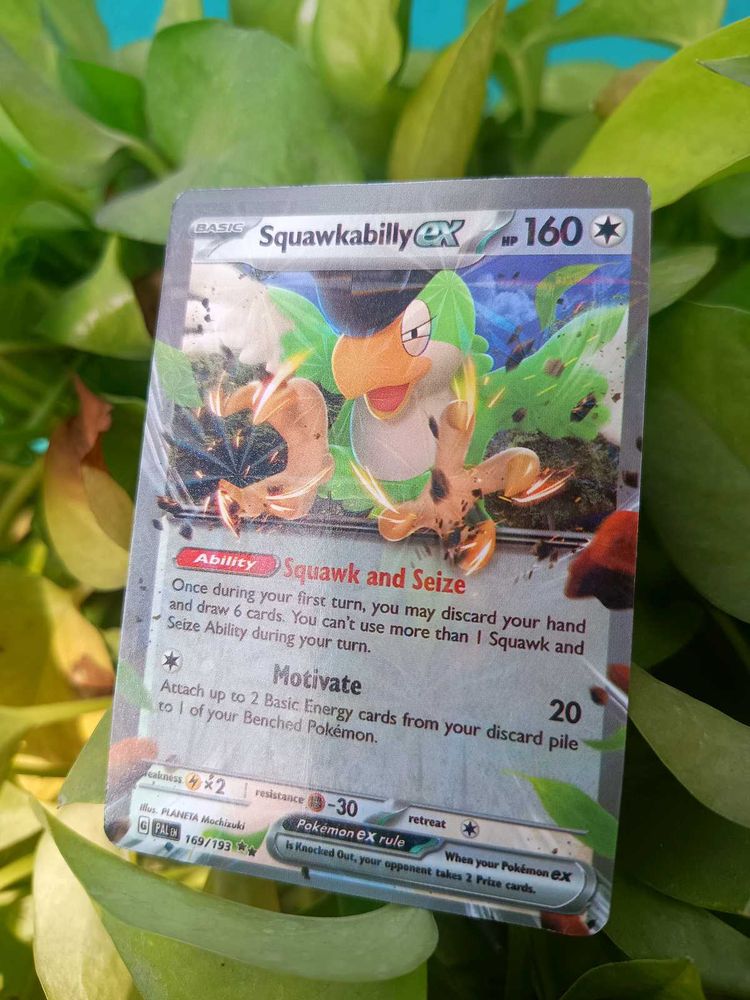Squawkabilly Pokemon Card