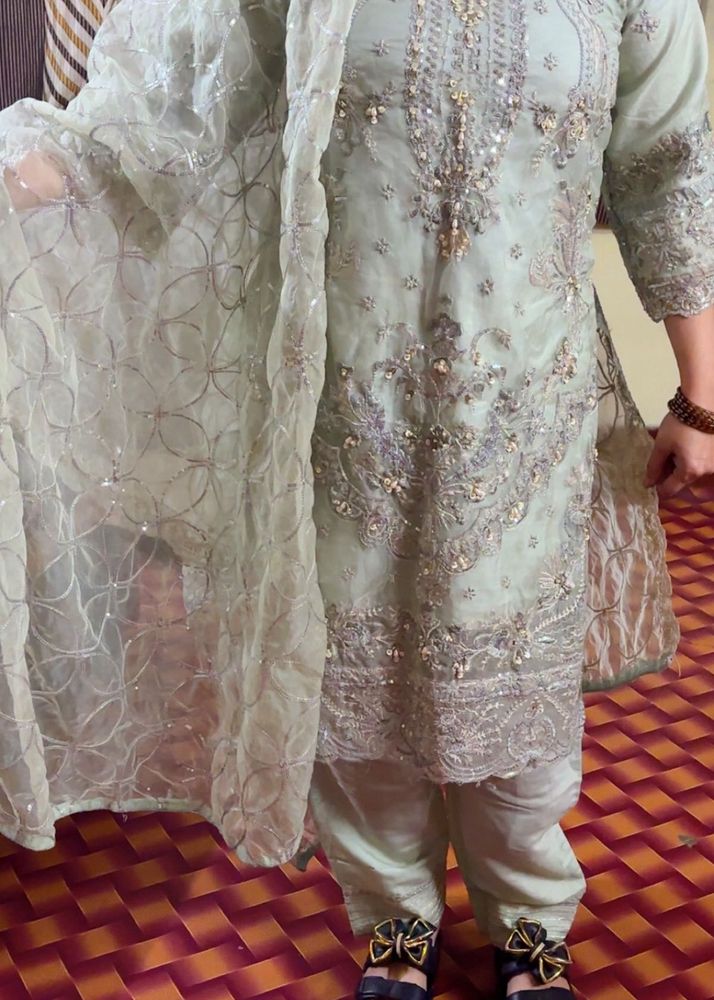 Elegant Embellished Salwar Kameez