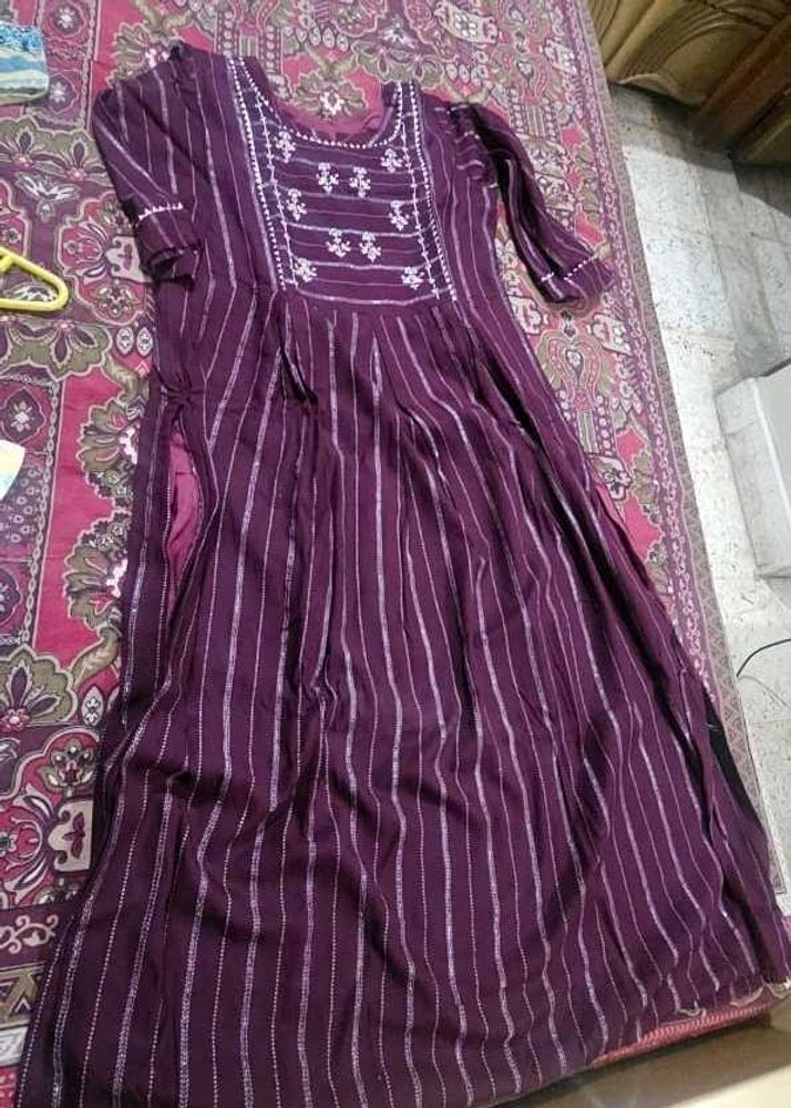 Elegant Striped 3 Kurta