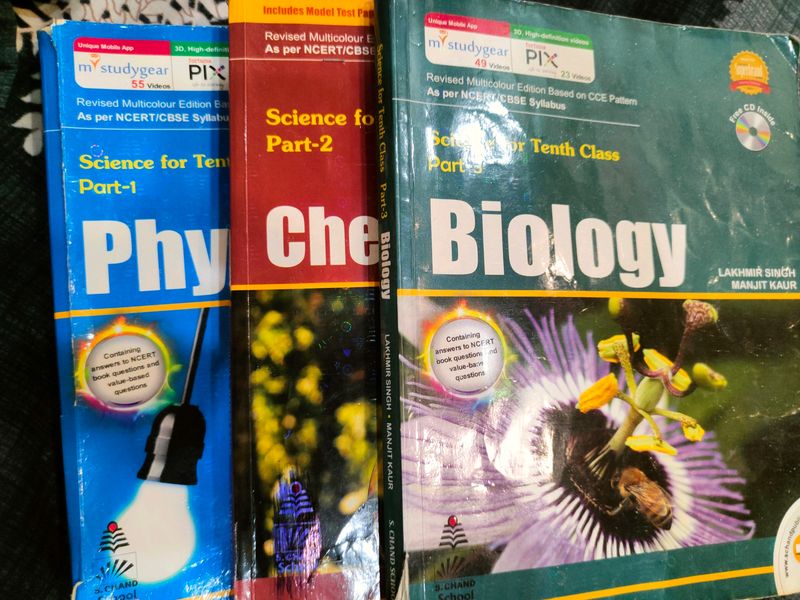 Combo Pack: Lakhmir Singh Class 10 Science (Physic