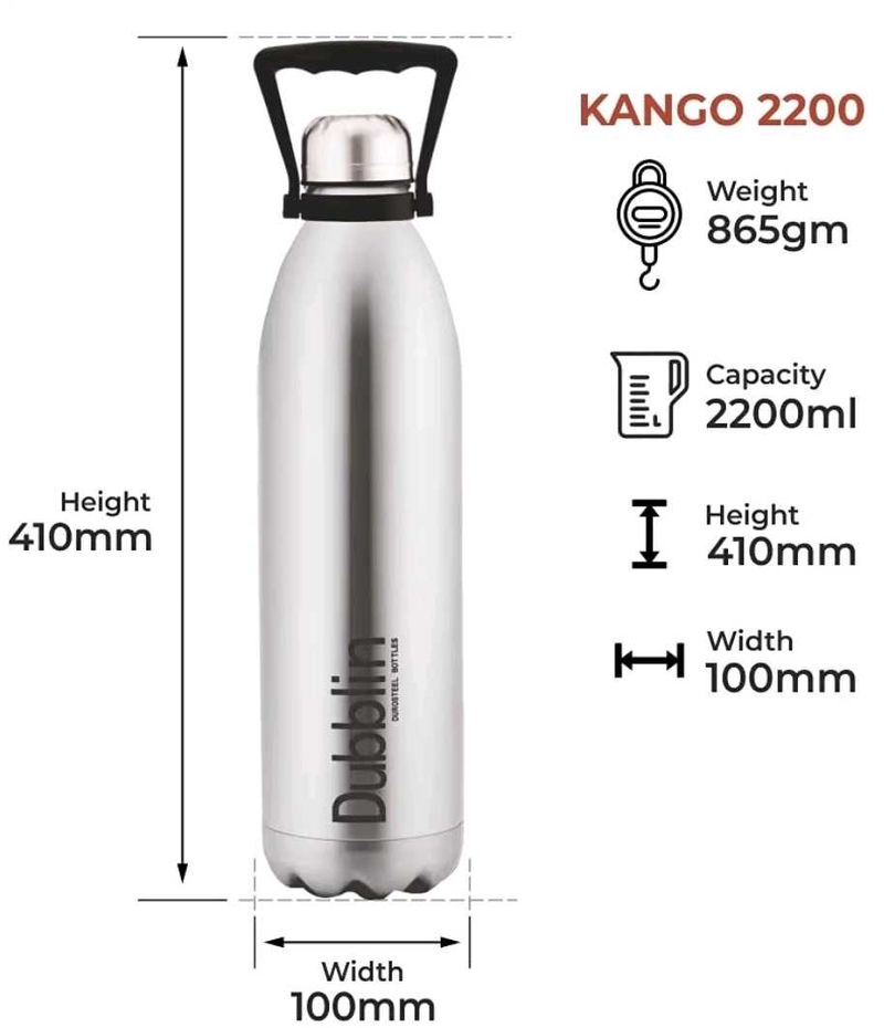 Dubblin Insulated Water Bottle With Handle