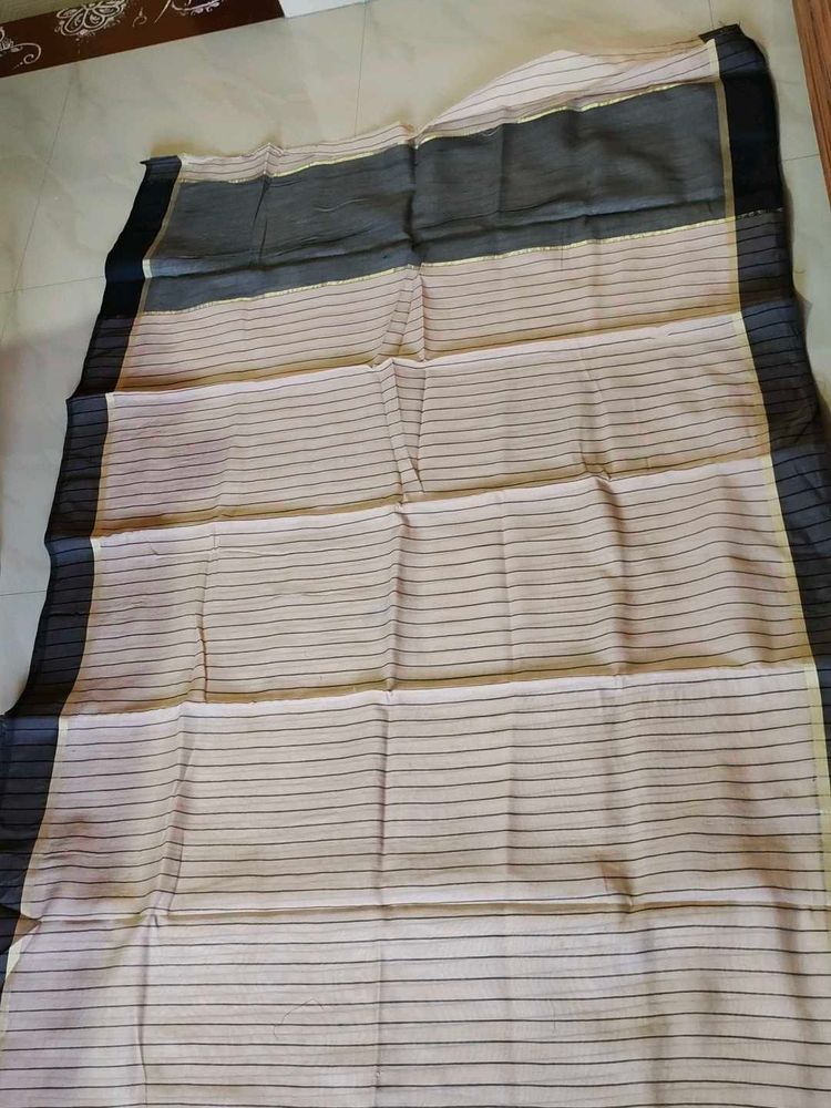 Striped Cotton Saree