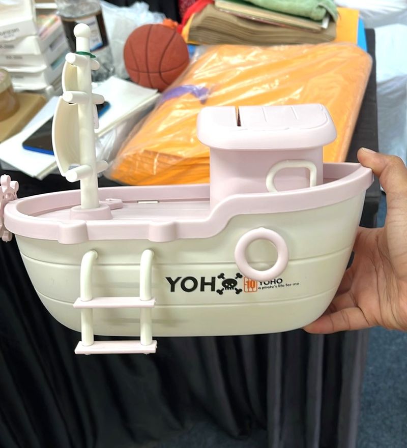 Pirate Ship Design Money Bank - Big Size 🏴‍☠️