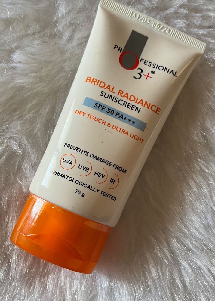 O3 + Professional Bridal Radiance Sunscreen SPF 50