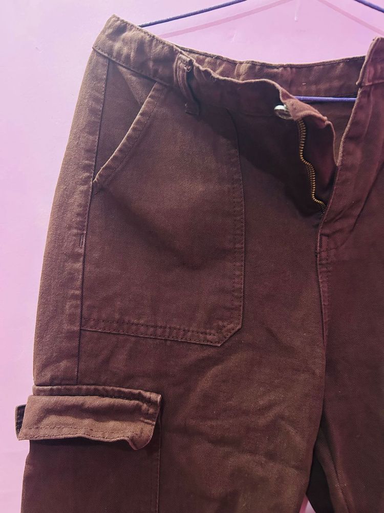 Brown Utility Pants