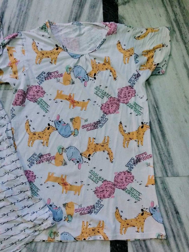 Cartoon Print Tee