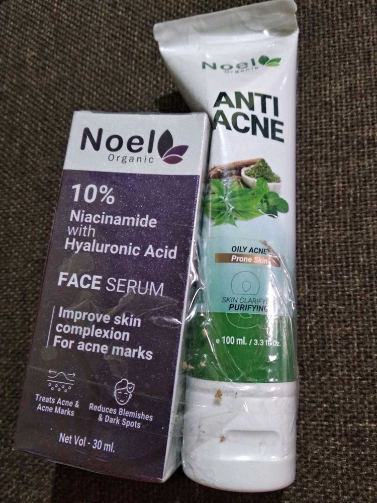Noel Organic Anti Acne Combo