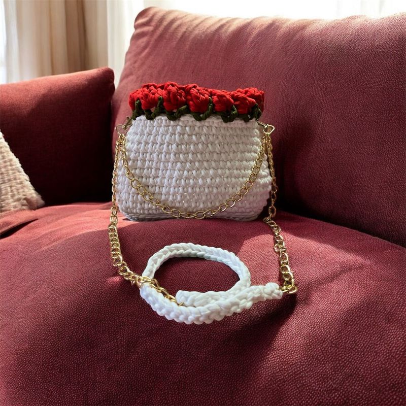 Unique Crocheted Handbag