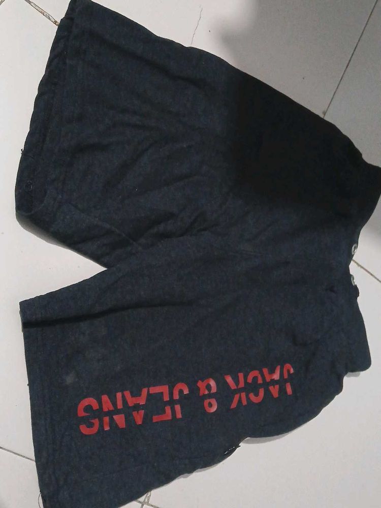 Jack &amp; Jeans Graphic Half Pant For Boys 8-10