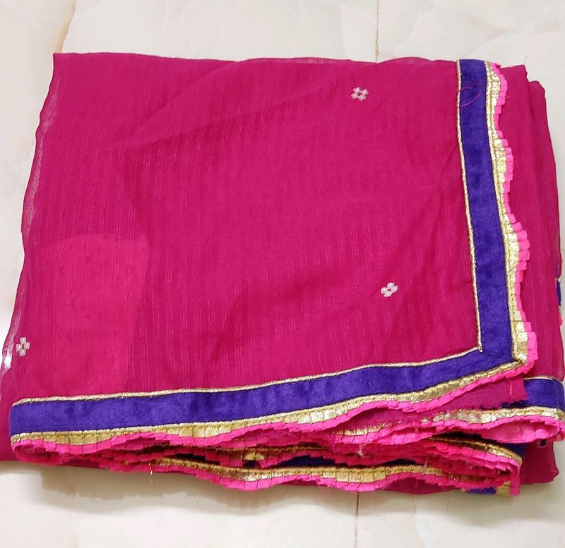 😍💖Beautiful Pink Saree 💖😍
