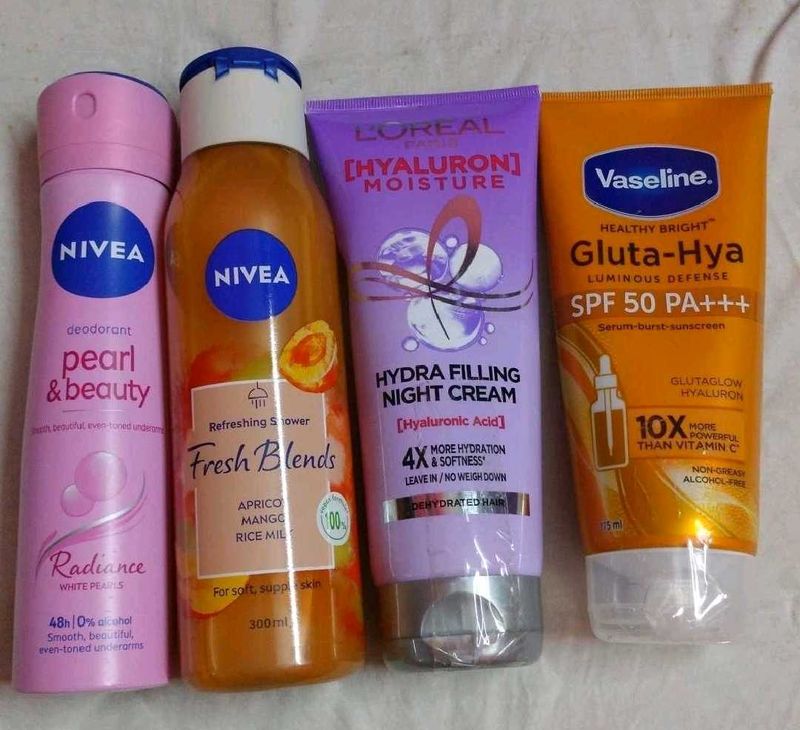 Beauty Bundle: Nivea, L'Oreal, Vaseline