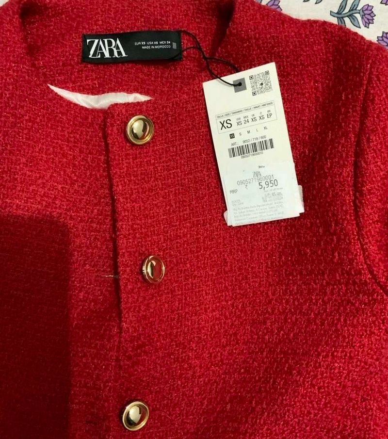 Zara New SPARKLE ELEGANT Blazer