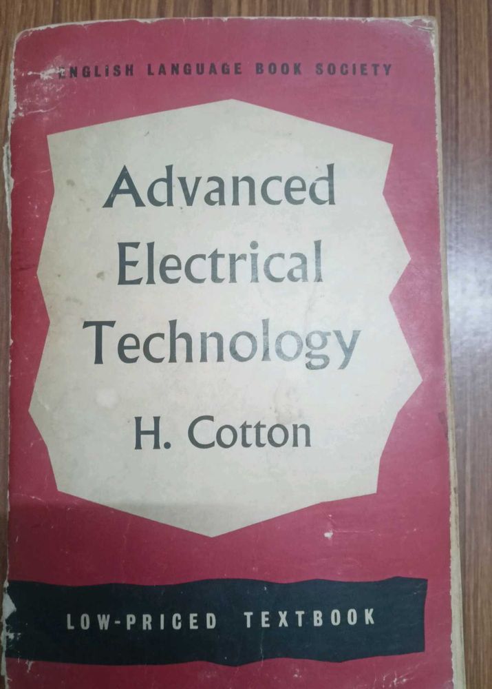 Advanced Electrical Technology by H. Cotton