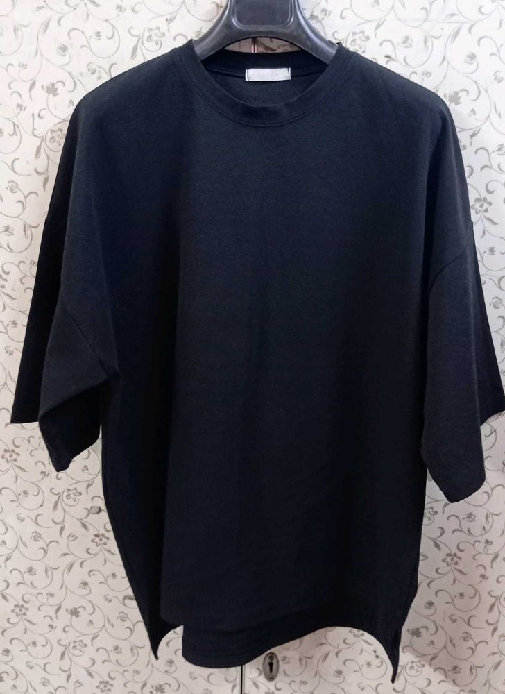 Poten Black Oversized Tshirt