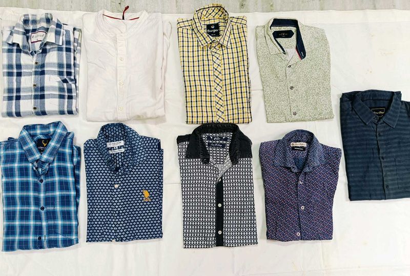 🤑 Allen Solly U.S POLO And Other Brand Pack Of 9