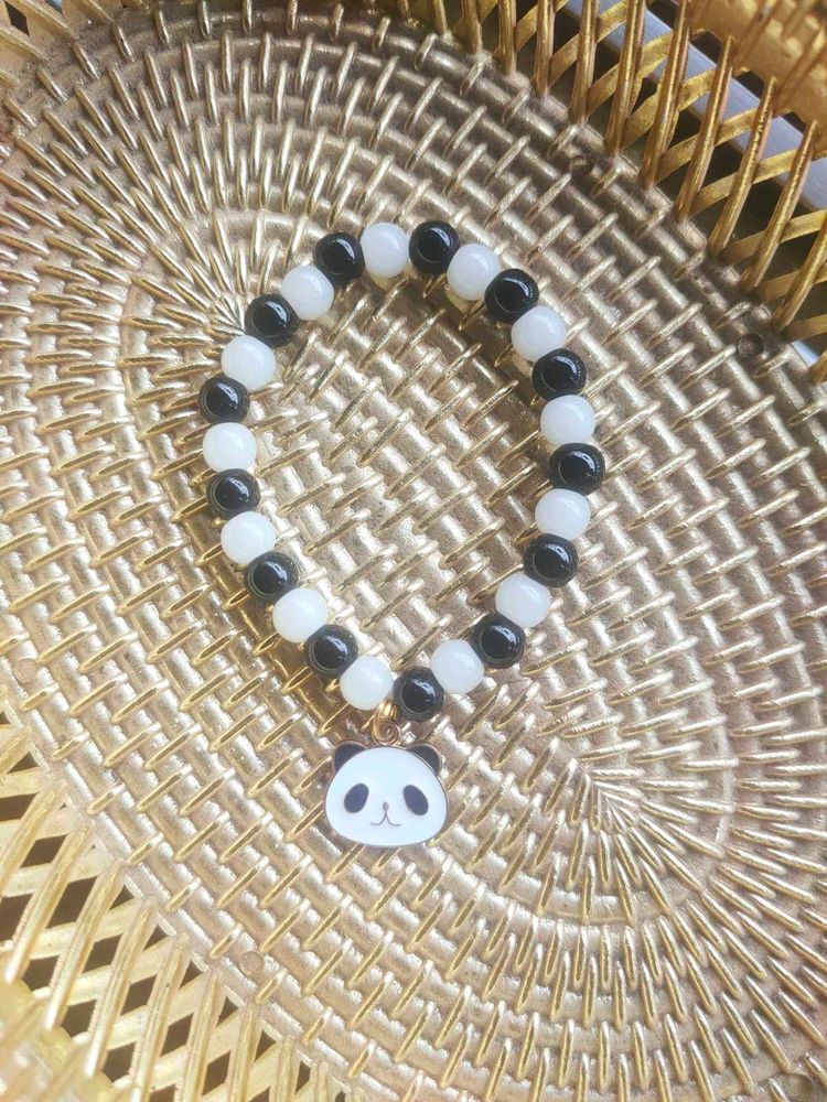 Y2k Panda Charm Bracelet
