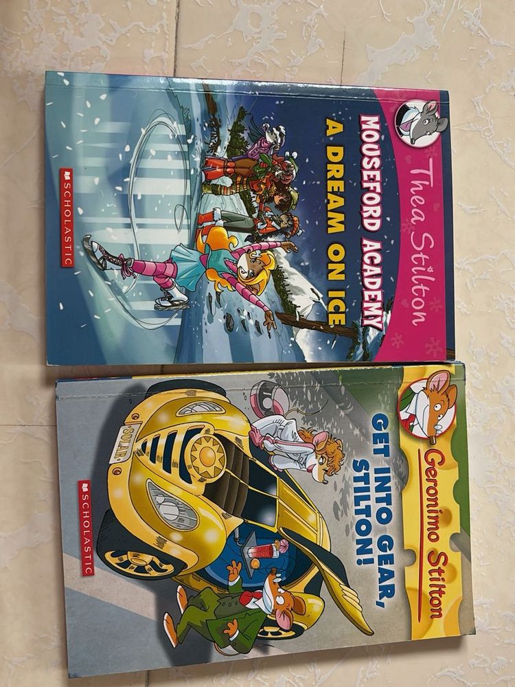 Thea Stilton And Geronimo Stilto