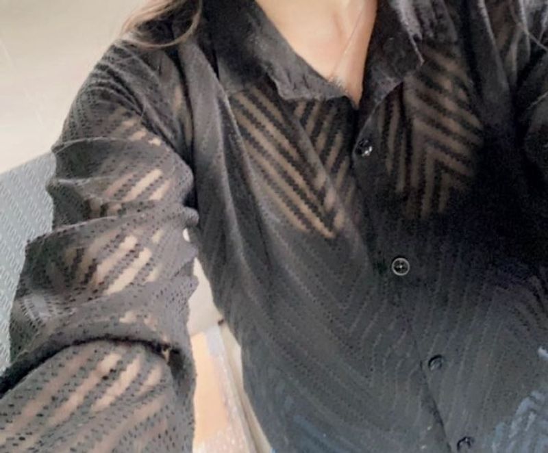 Mesh Black Shirt