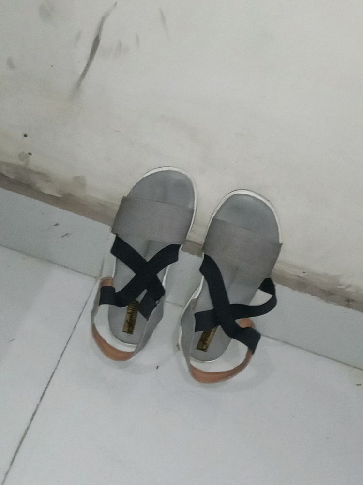 &#34;Silver Mist Sandals&#34;
