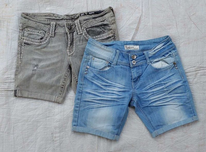 Pack Of 2 Like New Denim Shorts