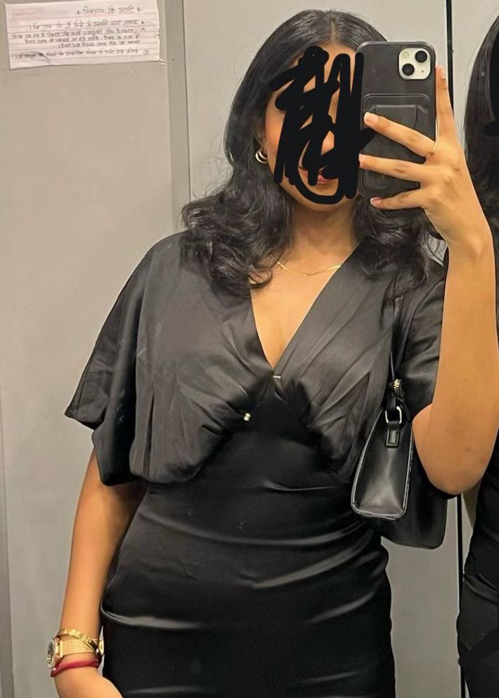 Elegant Black Mini Dress