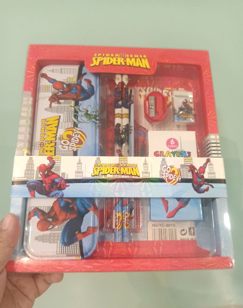 Spider Man Stationary Gift Set