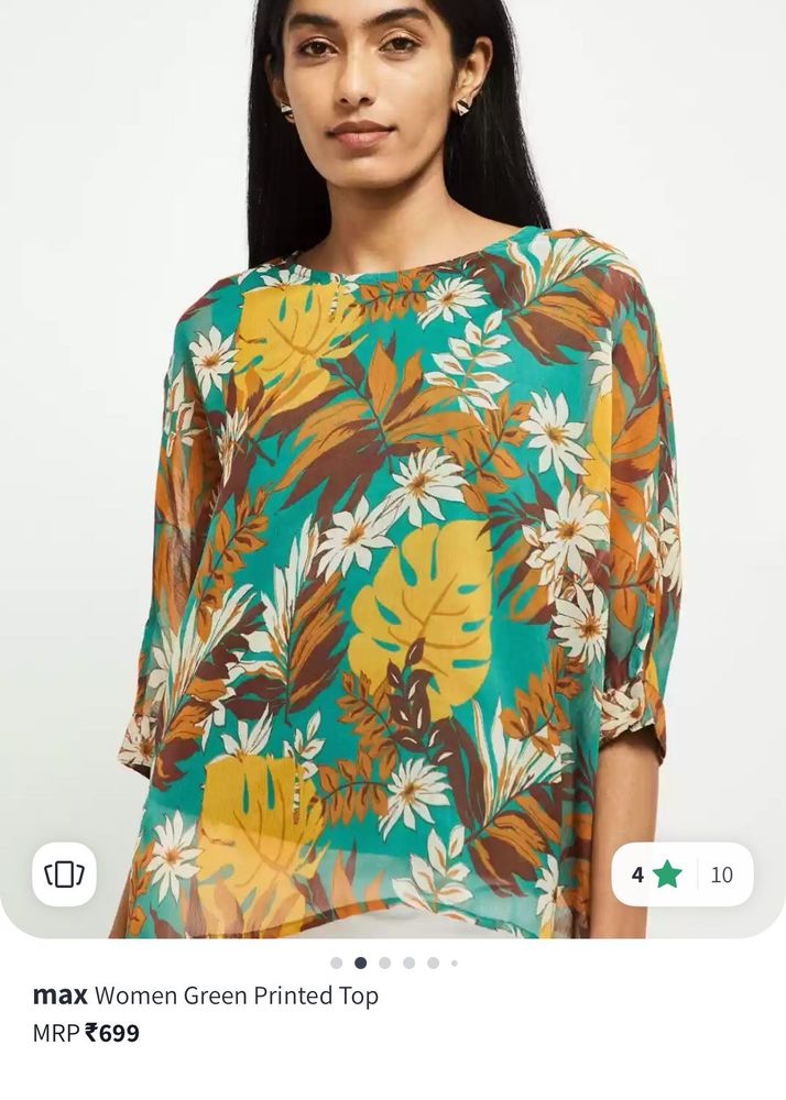 Floral Print Top