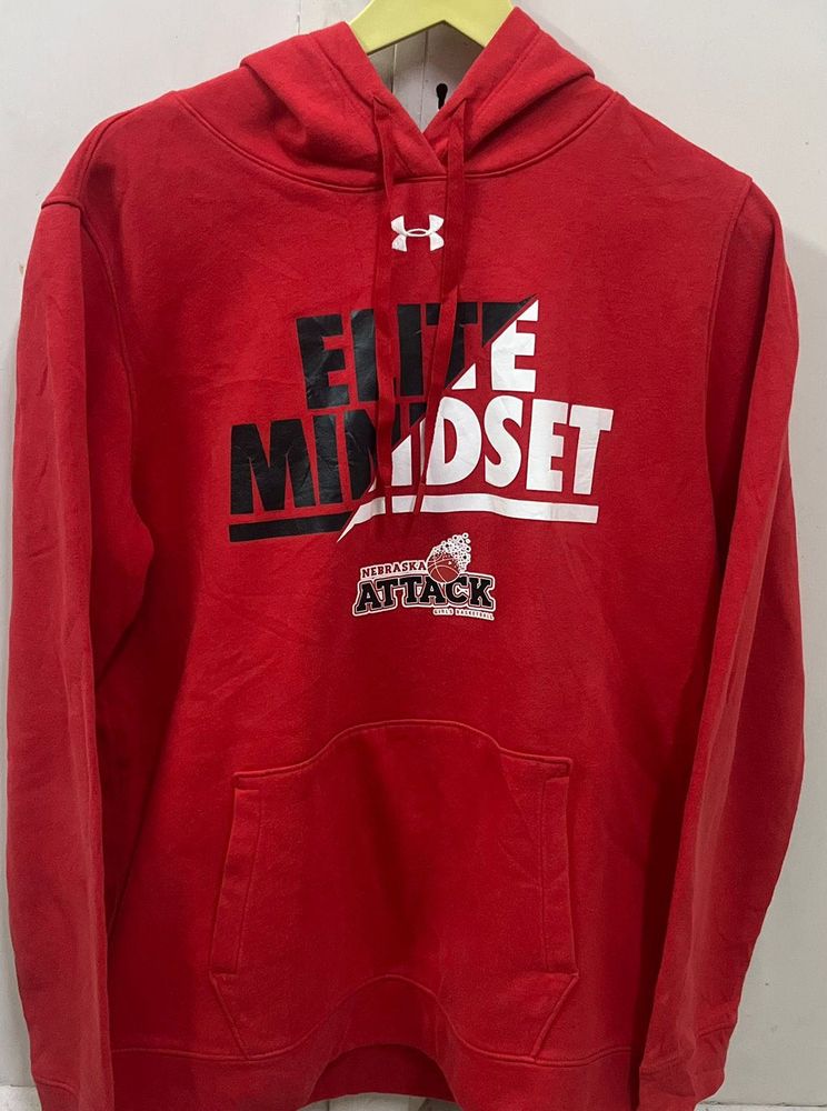 Under Armour Red 'Elite Mindset' Hoodie