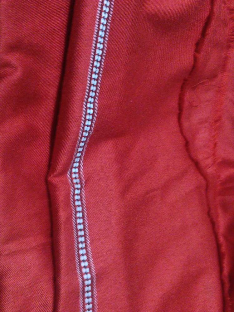 Elegant Red Ethnic Stole