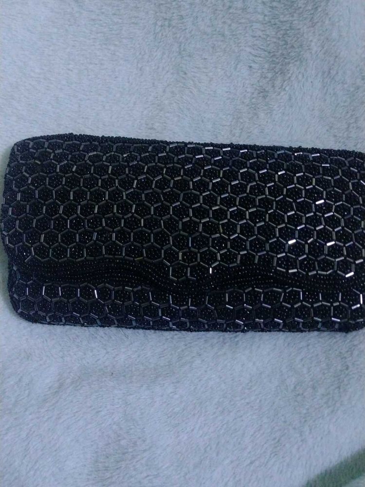 Elegant Beaded Clutch
