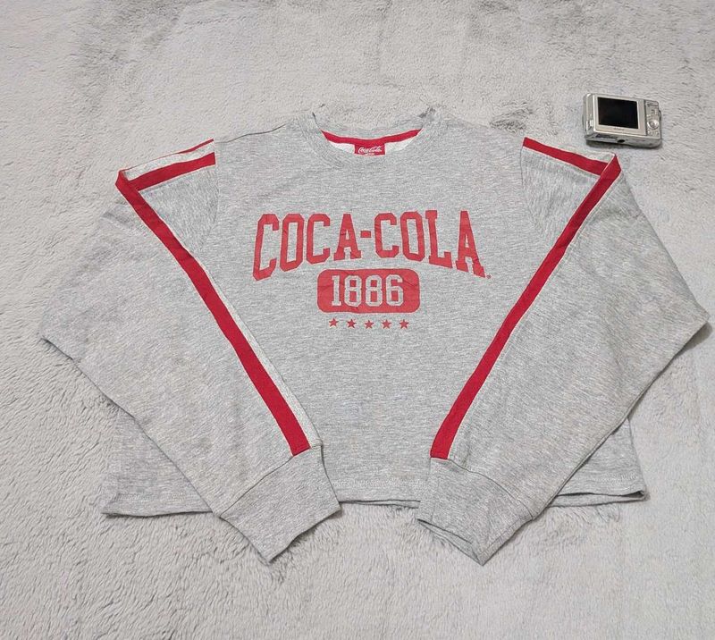 Coca-Cola Cropped Sweatshirt